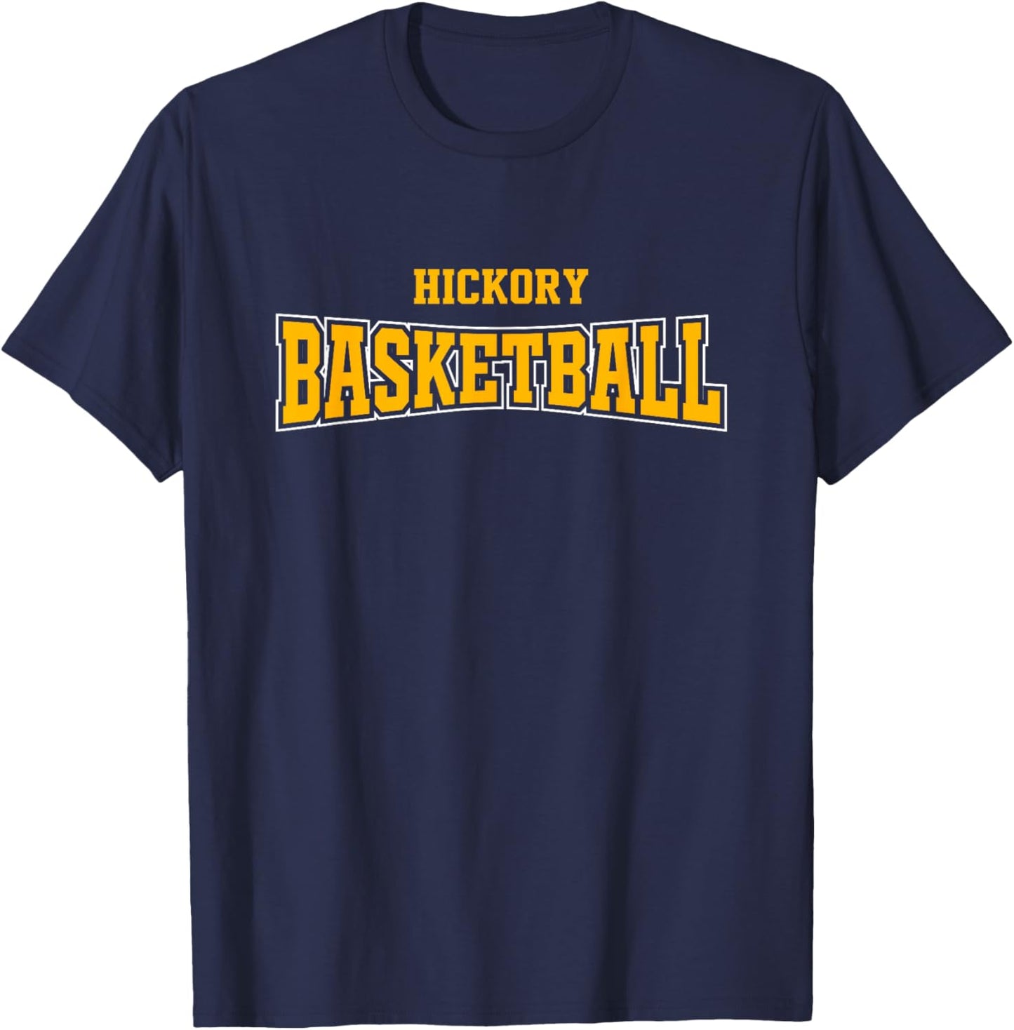 Hickory High School Basketball Warp HS T-Shirt - T-Shirt | Navy