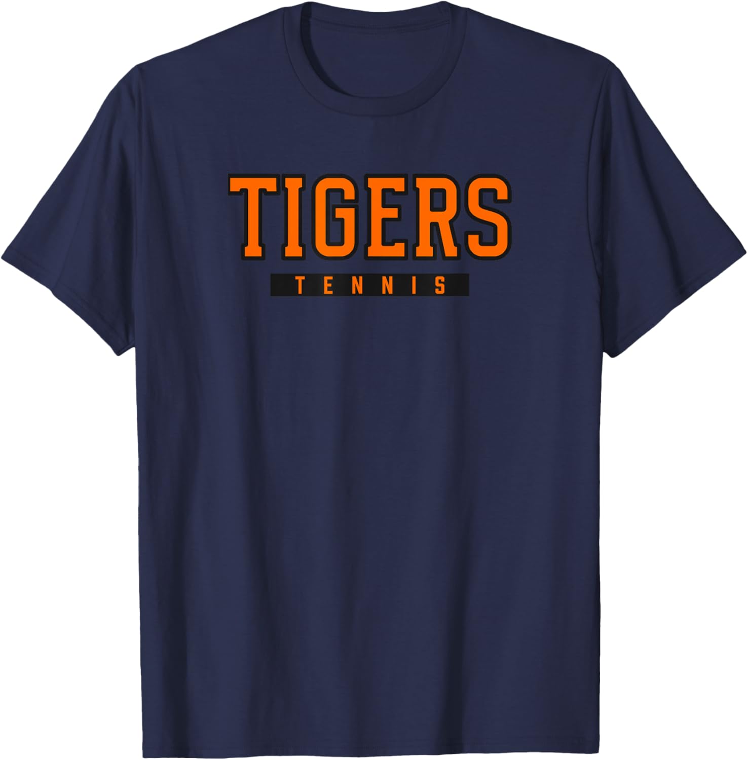 Princeton Tigers Tennis T-Shirt - T-Shirt | Navy