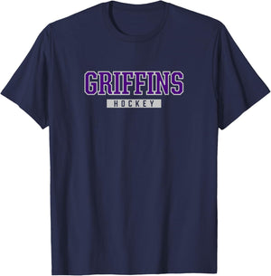 Dutchtown Griffins Hockey T-Shirt - T-Shirt | Navy