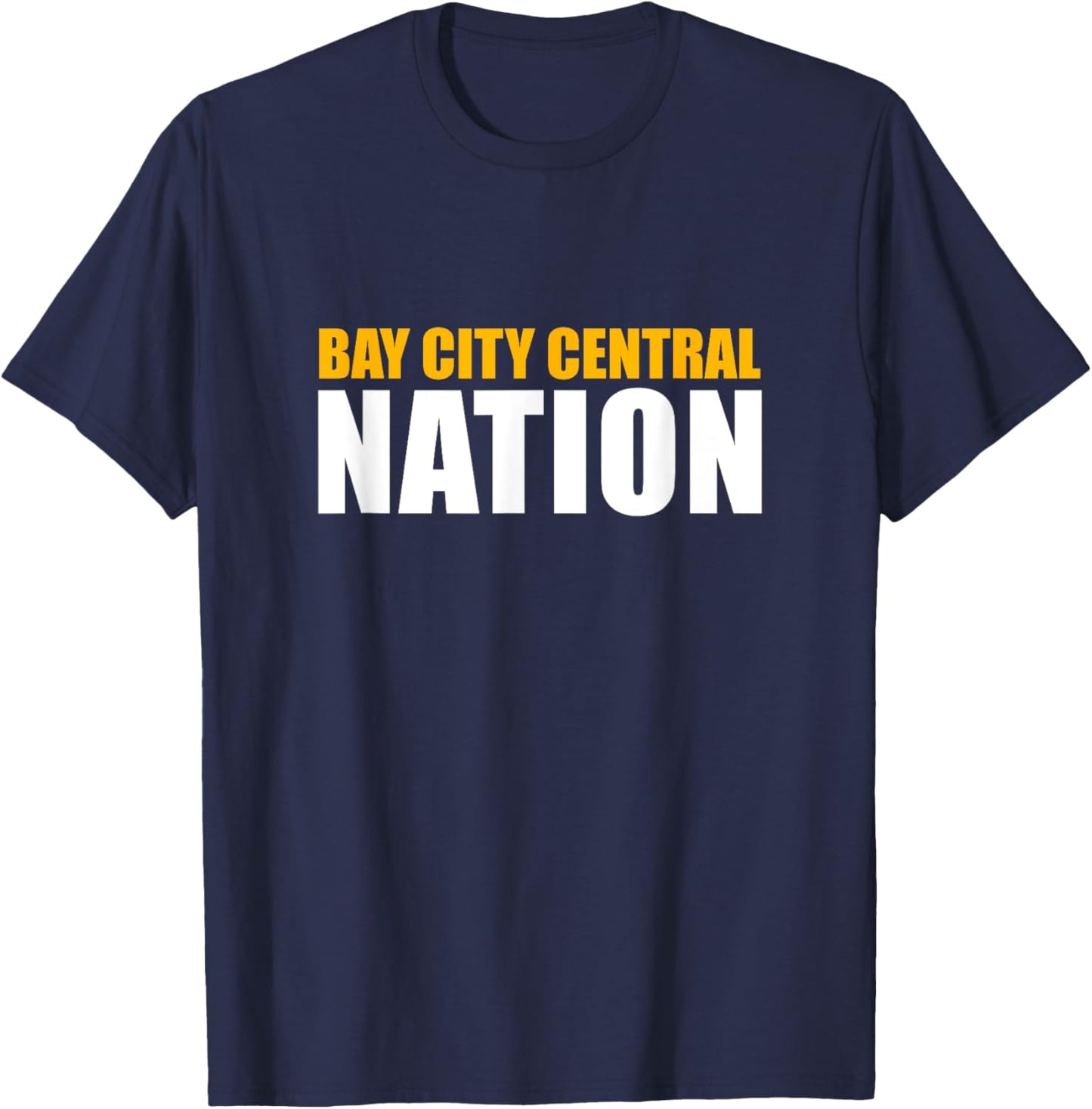 Bay City Central High School Nation T-Shirt - T-Shirt | Navy
