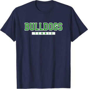 Irvington Bulldogs Tennis T-Shirt - T-Shirt | Navy