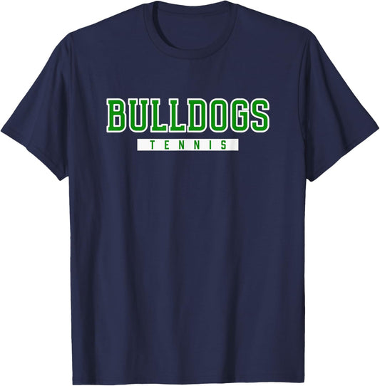 Irvington Bulldogs Tennis T-Shirt - T-Shirt | Navy