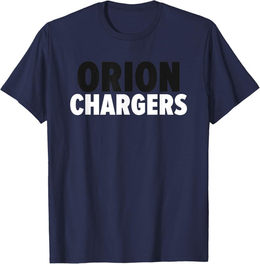 Orion Chargers Bold T-Shirt - T-Shirt | Navy