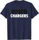 Orion Chargers Bold T-Shirt - T-Shirt | Navy