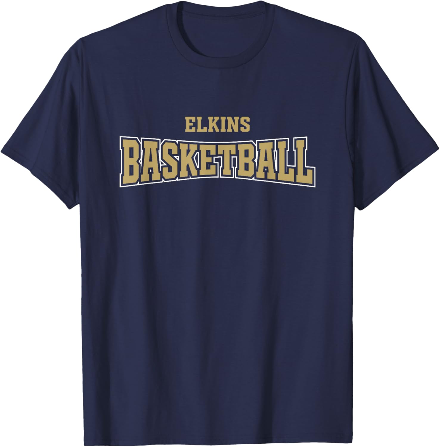 Elkins High School Basketball Warp HS T-Shirt - T-Shirt | Navy
