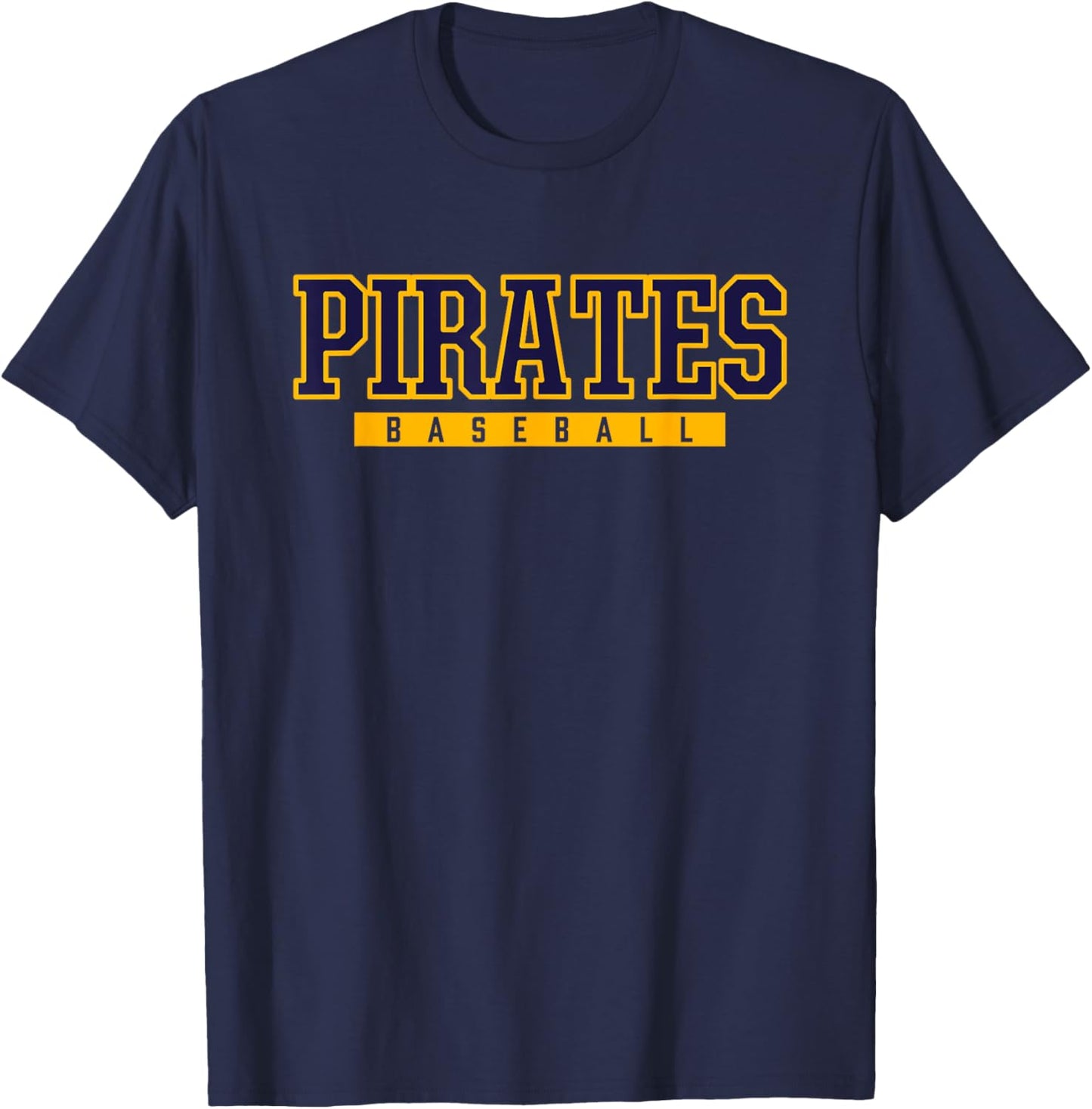 Poth Pirates Baseball T-Shirt - T-Shirt | Navy
