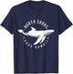 North Shore Uaho Hawaii Surfer Souvenir Whale Ocean Nautical T-Shirt - T-Shirt | Navy