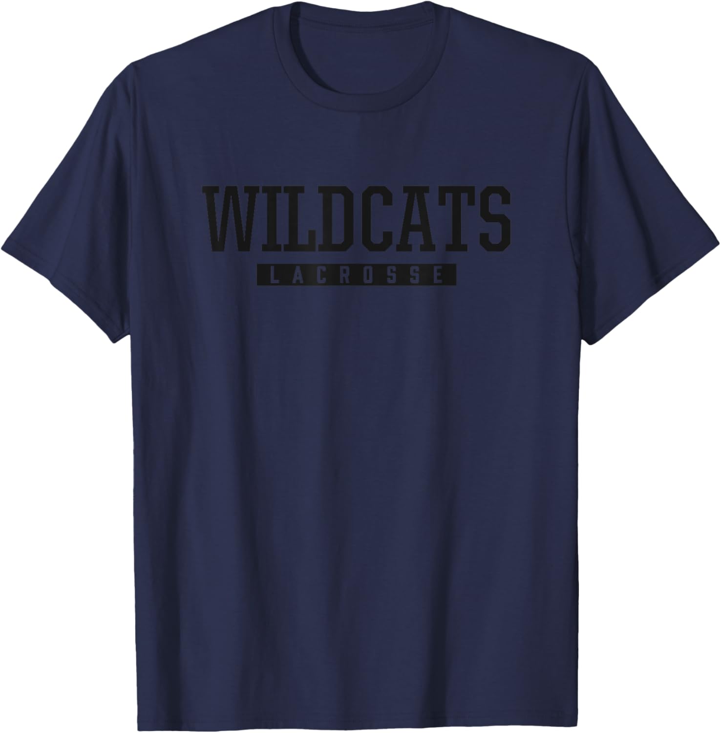 Woodmont Wildcats Lacrosse HS T-Shirt - T-Shirt | Navy