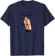 Threadless Nathan W. Pyle Am I A Sandwich? Graphic T-Shirt - T-Shirt | Navy