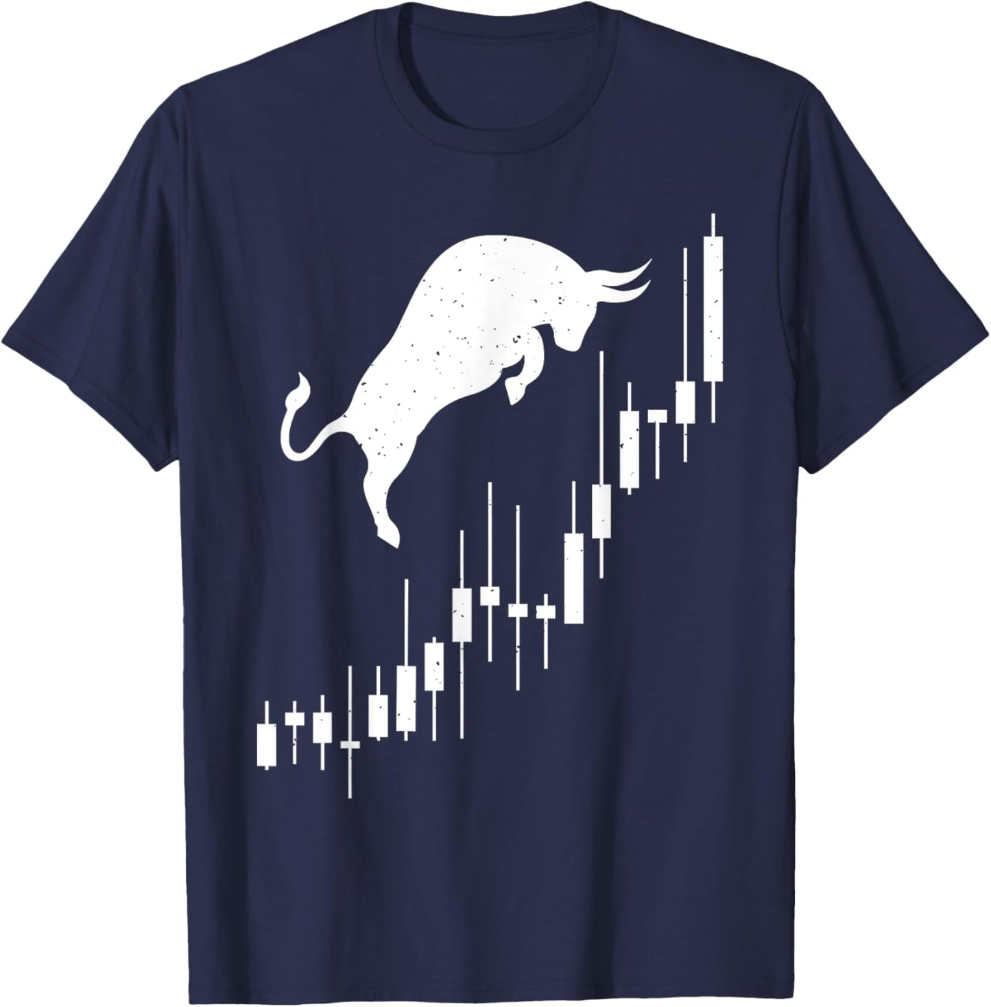 Cool Stock Market Art Women Stock Trading Day Trader T-Shirt - T-Shirt | Navy