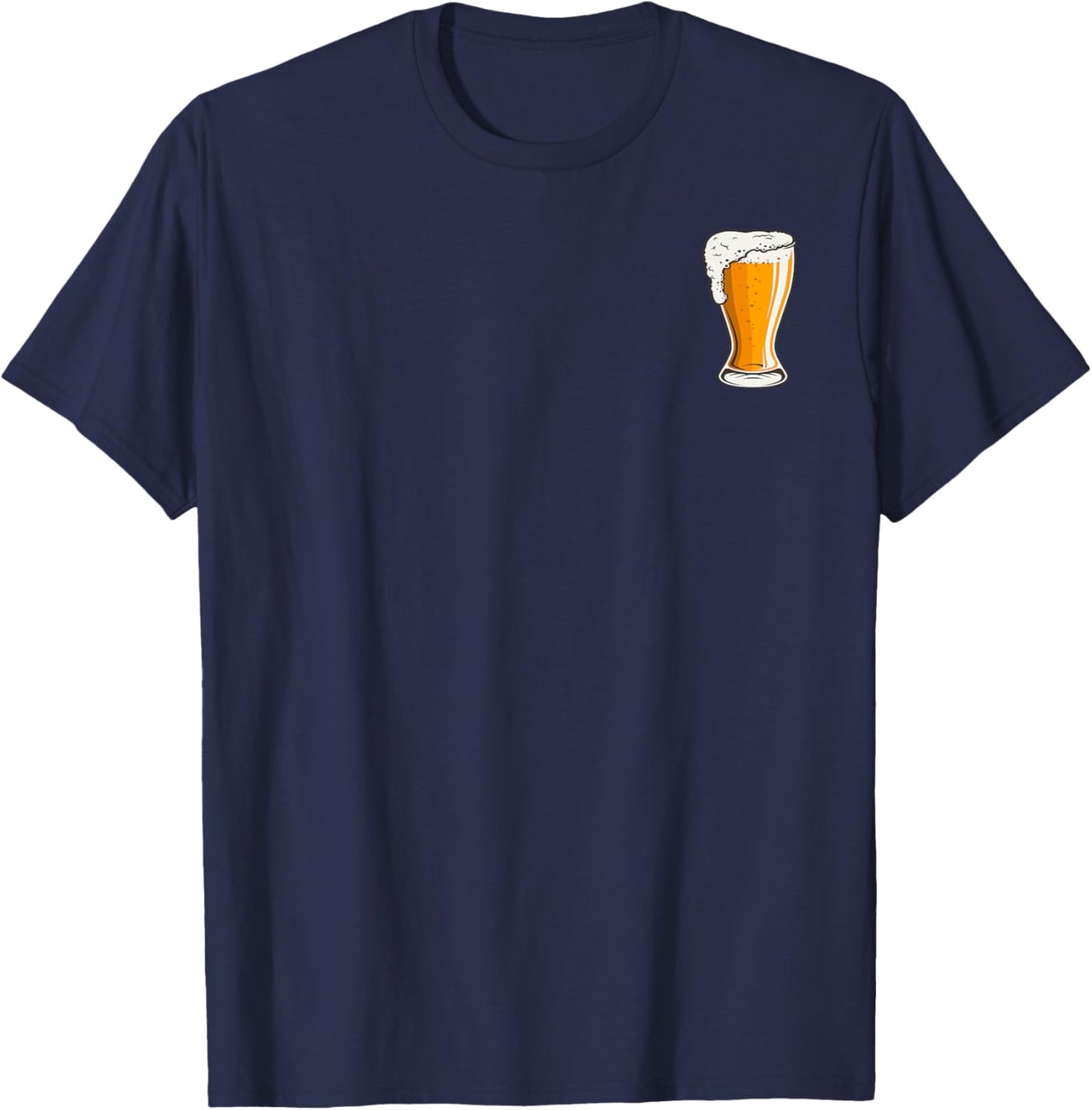 Bill's Beer Removal Service William Funny Beer lover 2 sided T-Shirt - T-Shirt | Navy