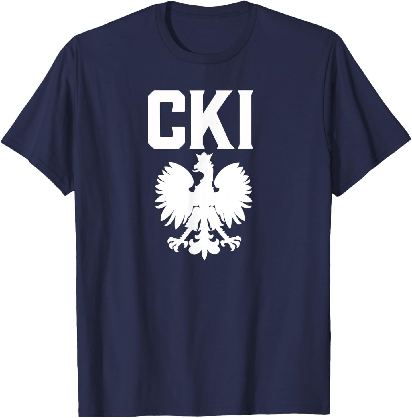 CKI Polish Surnames Polish Family Dyngus Day Polish Eagle T-Shirt - T-Shirt | Navy