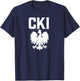 CKI Polish Surnames Polish Family Dyngus Day Polish Eagle T-Shirt - T-Shirt | Navy