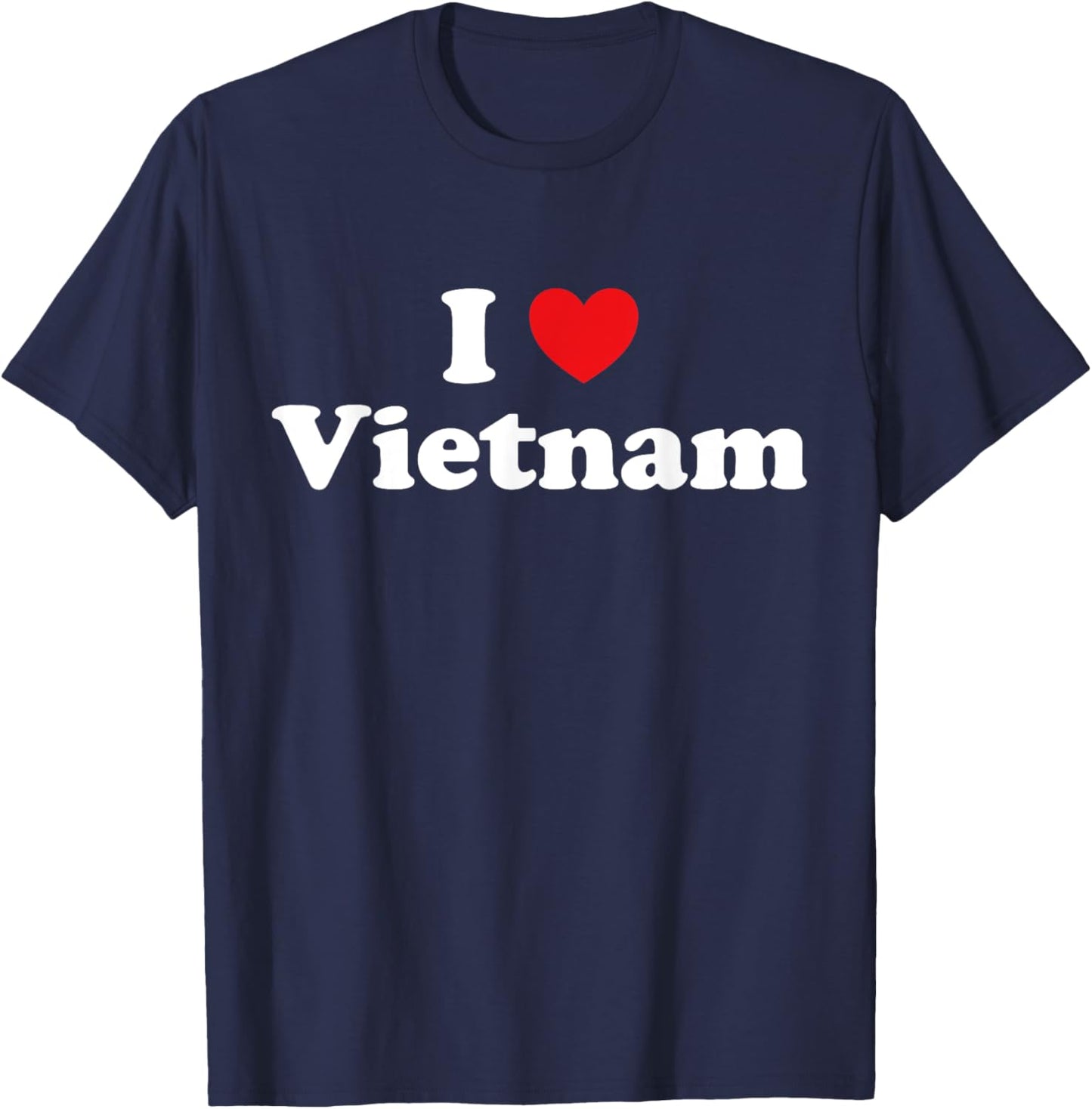 I Heart Souvenir Vietnam Travel I Love Vietnam T-Shirt - T-Shirt | Navy