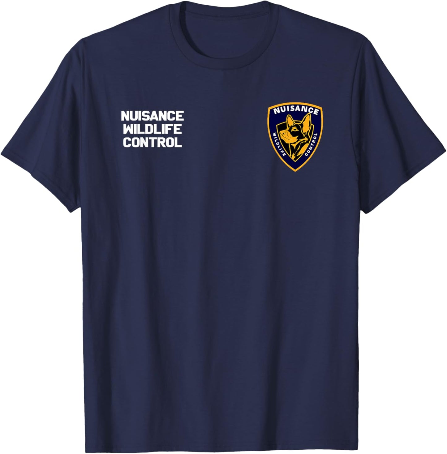 Animal Control & Rescue Officer Wildlife Control Operator T-Shirt - T-Shirt | Navy