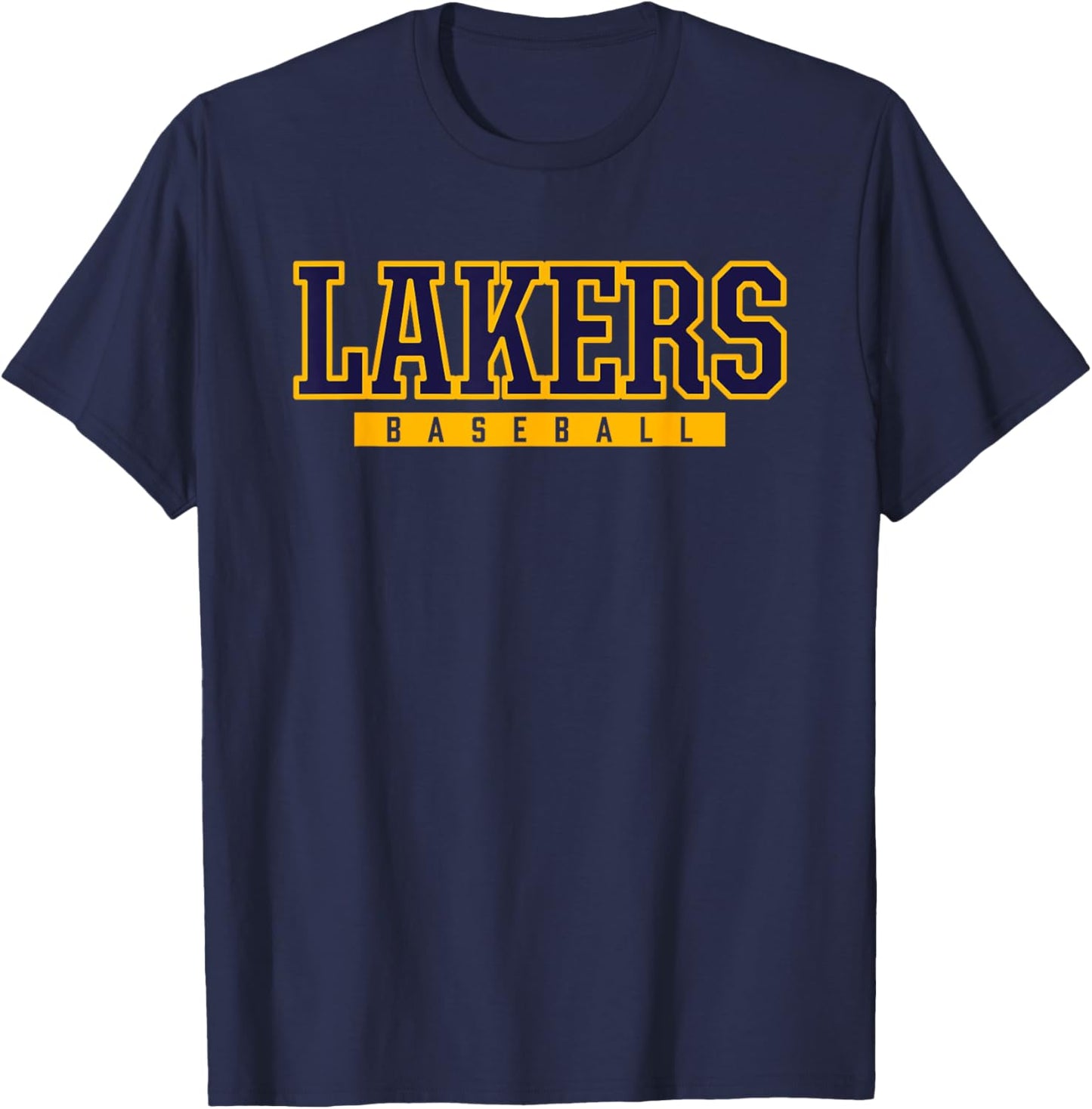 Prior Lake Lakers Baseball T-Shirt - T-Shirt | Navy