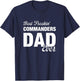 Commanders Washington County Best Freakin' Dad Ever HS T-Shirt - T-Shirt | Navy