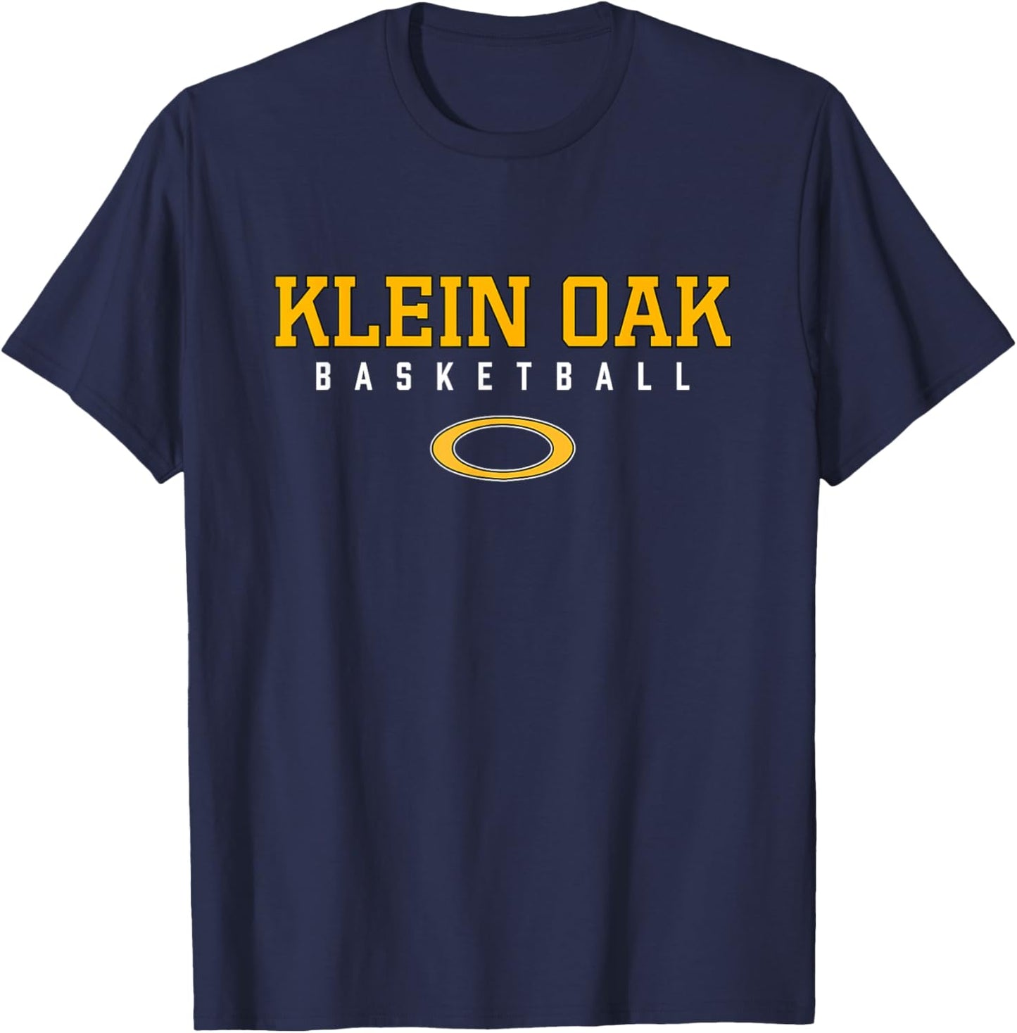 Klein Oak Panthers Logo Basketball HS T-Shirt - T-Shirt | Navy