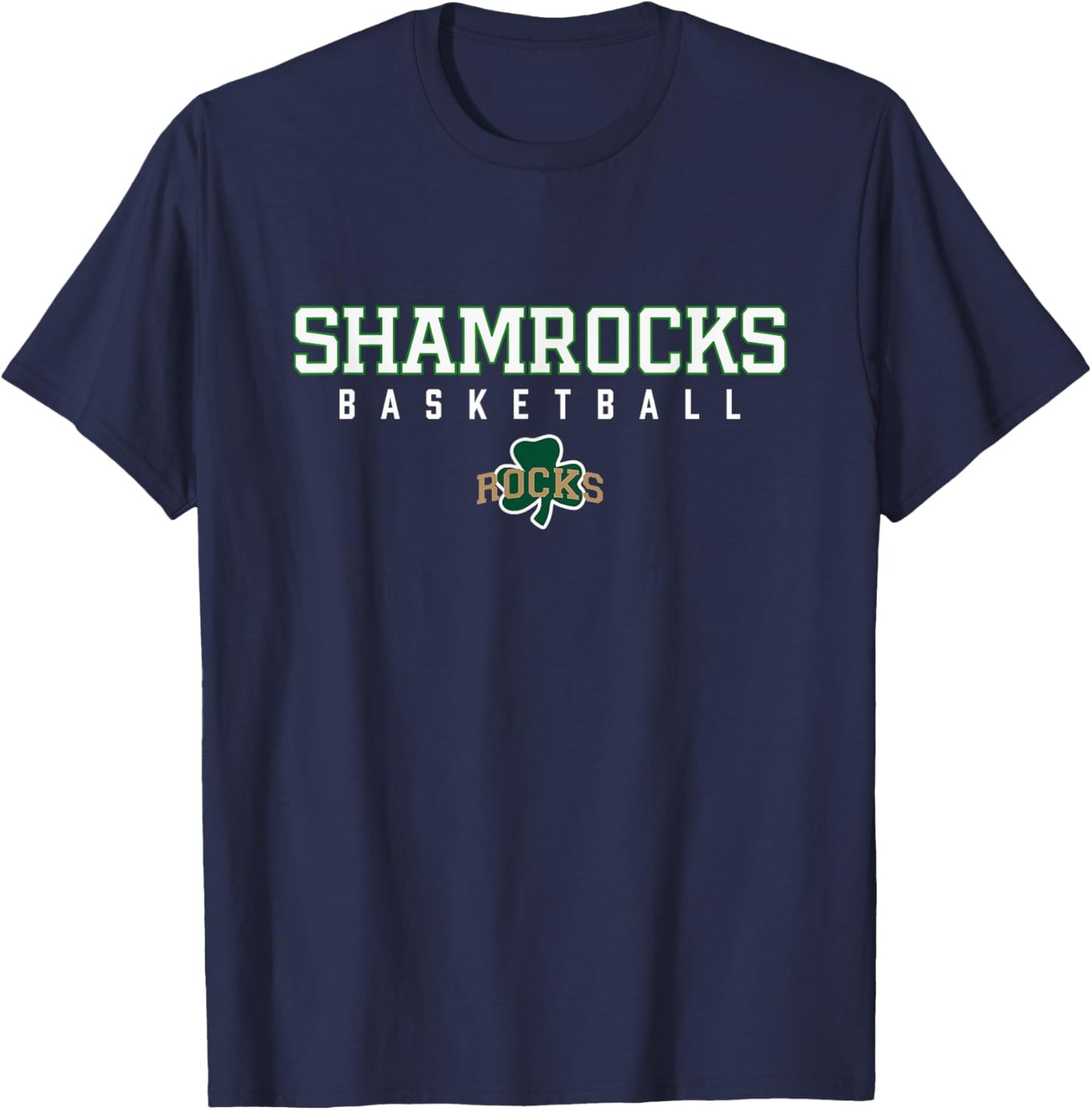 Westfield Shamrocks Logo Basketball HS T-Shirt - T-Shirt | Navy