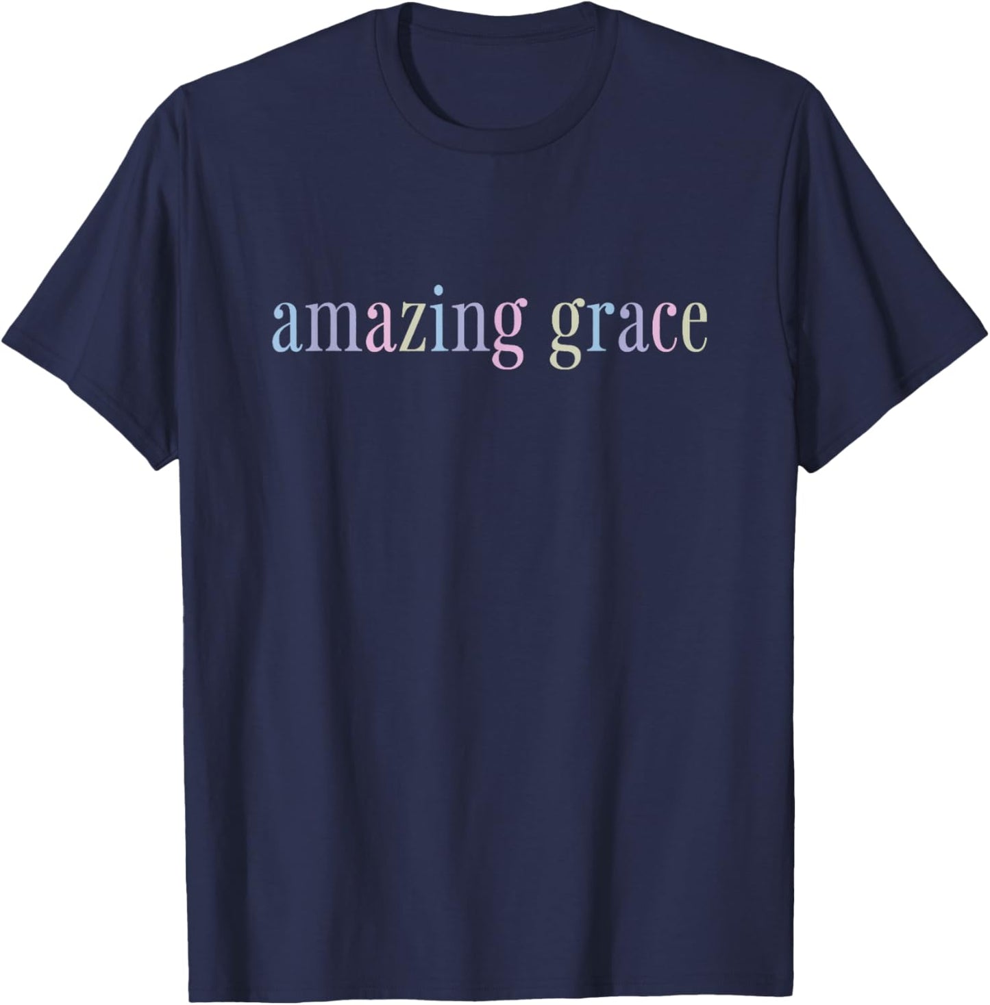 Amazing Grace T-Shirt - T-Shirt | Navy