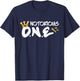 One Of The Notorious One Old School 1st Hip Hop Birthday T-Shirt - T-Shirt | Navy