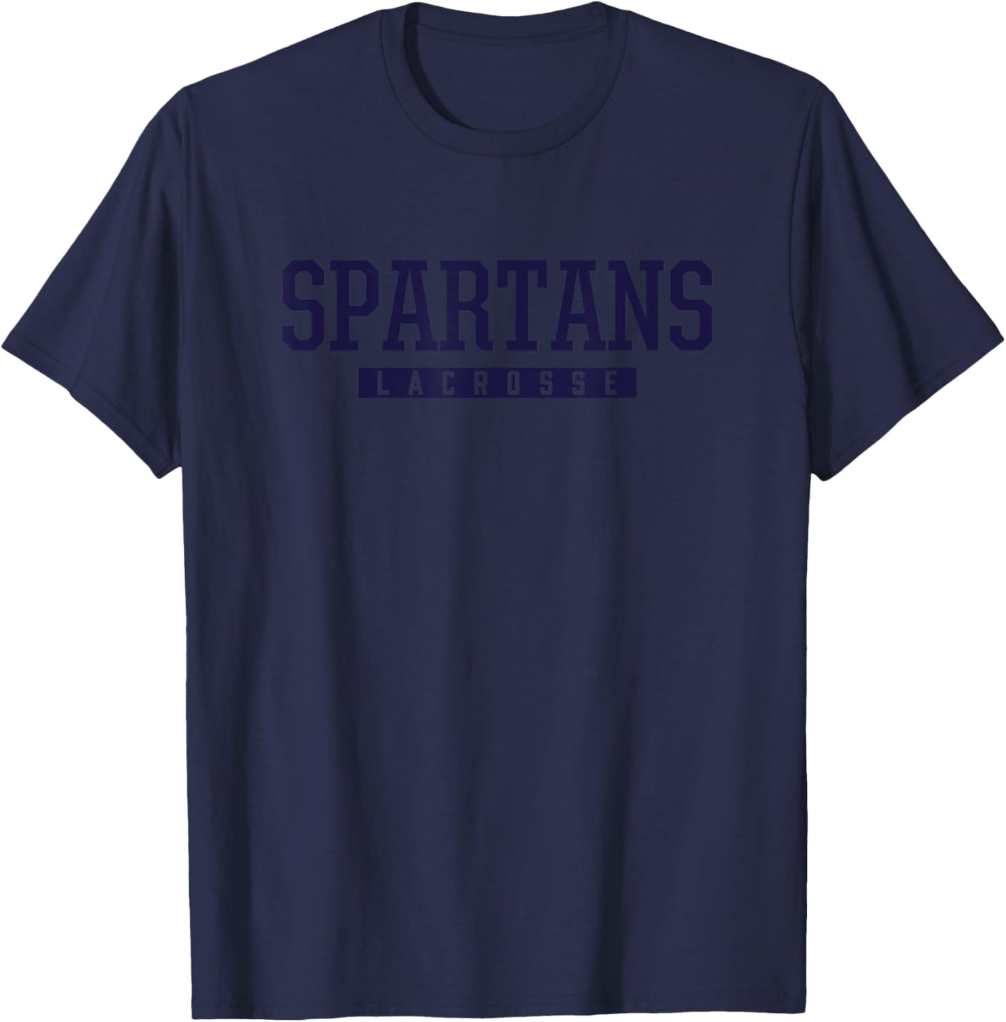 Orono Spartans Lacrosse HS T-Shirt - T-Shirt | Navy