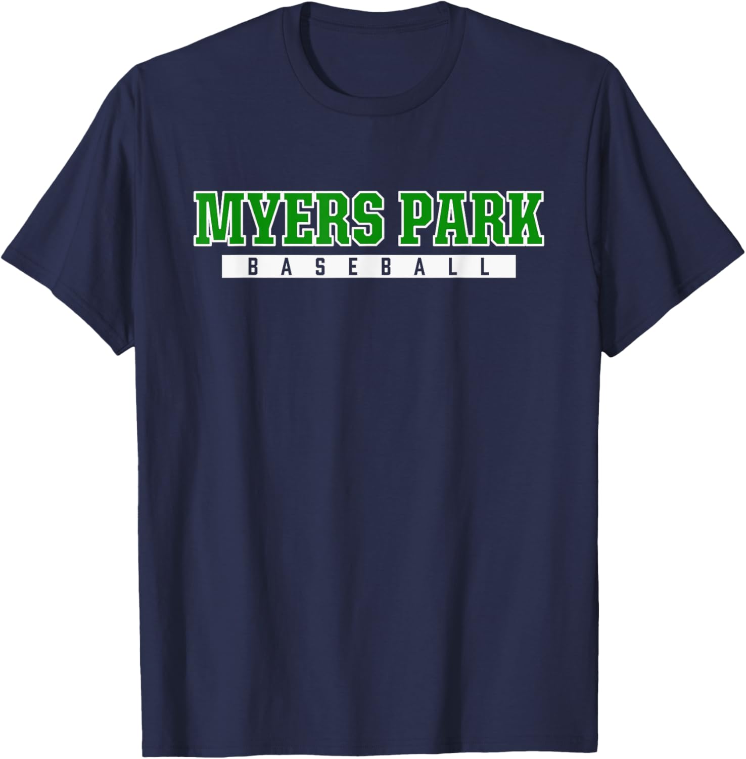 Myers Park High School Baseball T-Shirt - T-Shirt | Navy