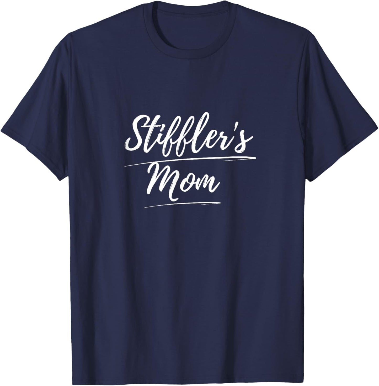 Milf fan design. Stiffler's mom. You want a date? T-Shirt - T-Shirt | Navy