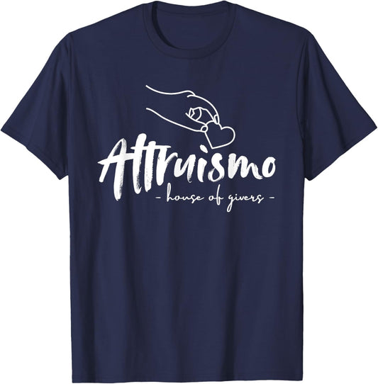 Altruismo House of Givers, Teachers Students T-Shirt - T-Shirt | Navy