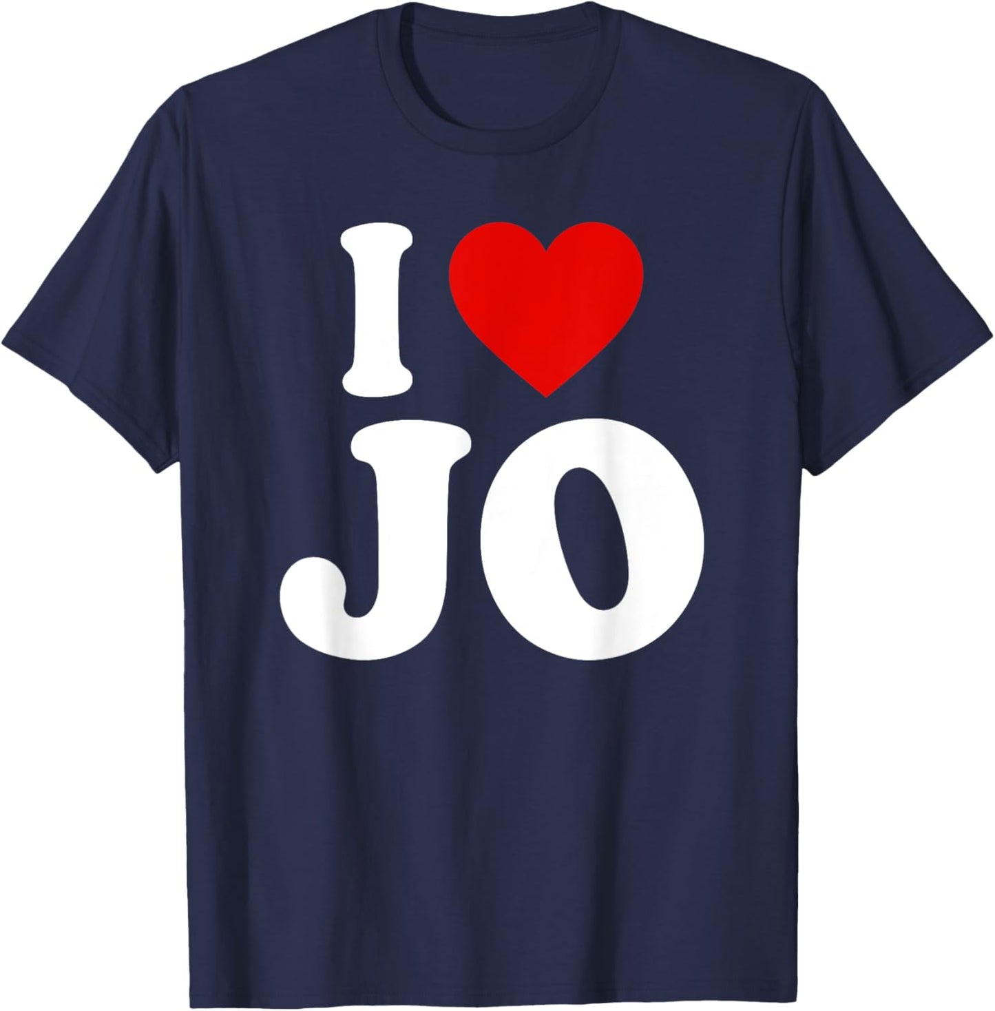 I Heart Love Jo T-Shirt - T-Shirt | Navy