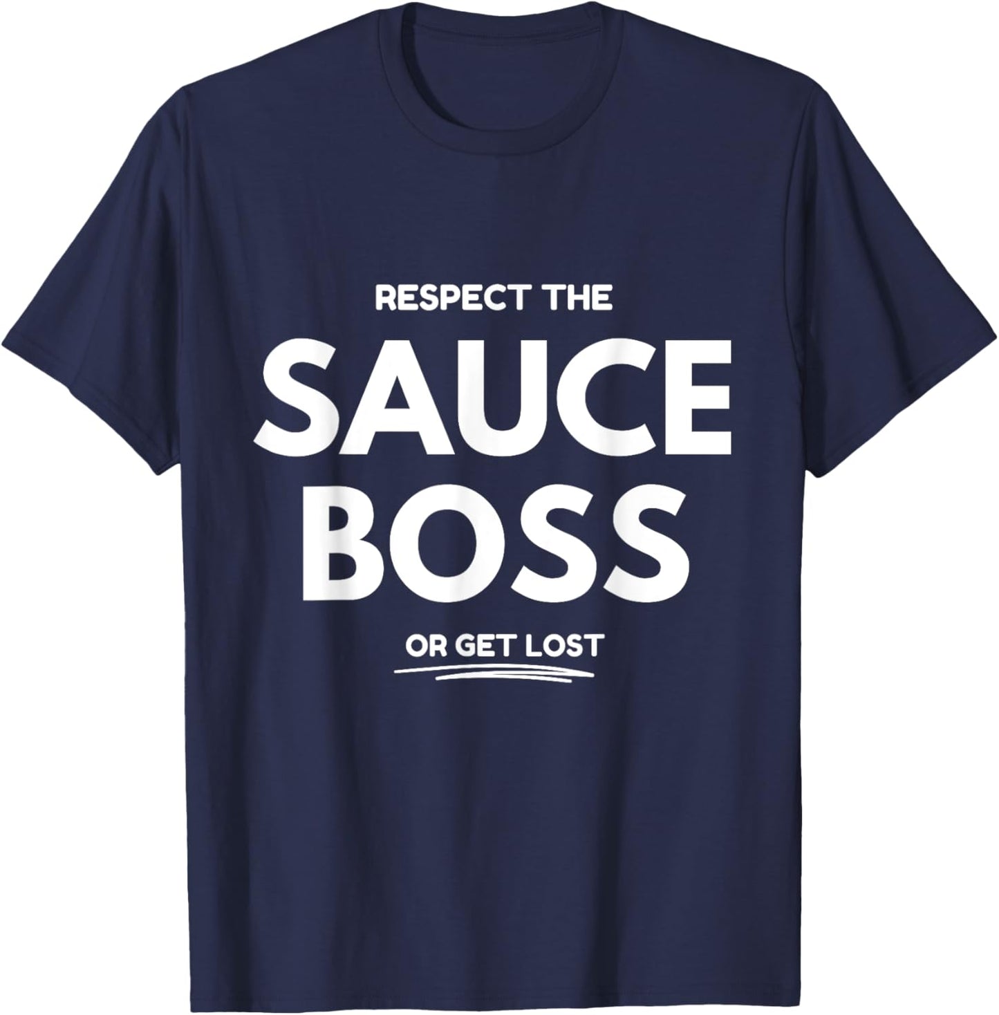 The Sauce Boss T-Shirt - T-Shirt | Navy