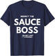 The Sauce Boss T-Shirt - T-Shirt | Navy