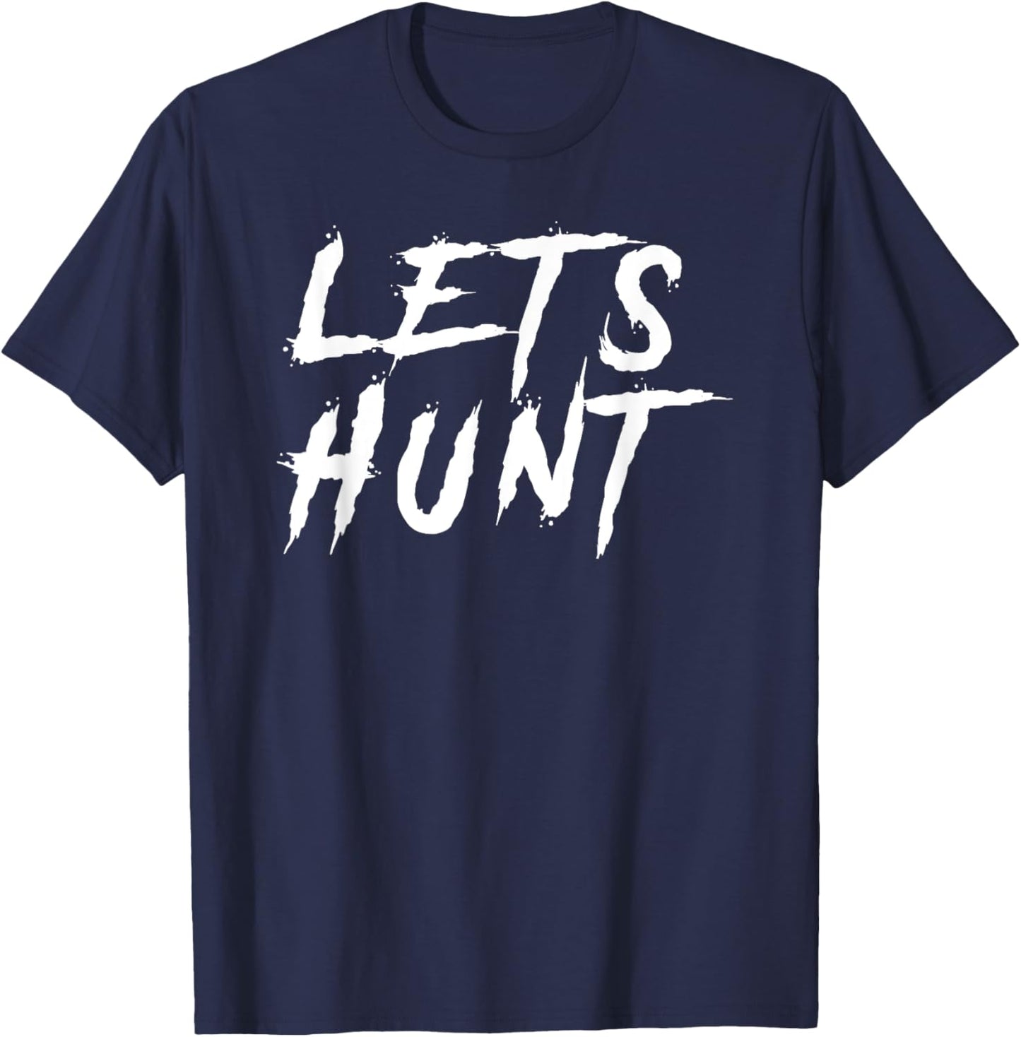 Lets Hunt Football Tailgate T-Shirt - T-Shirt | Navy