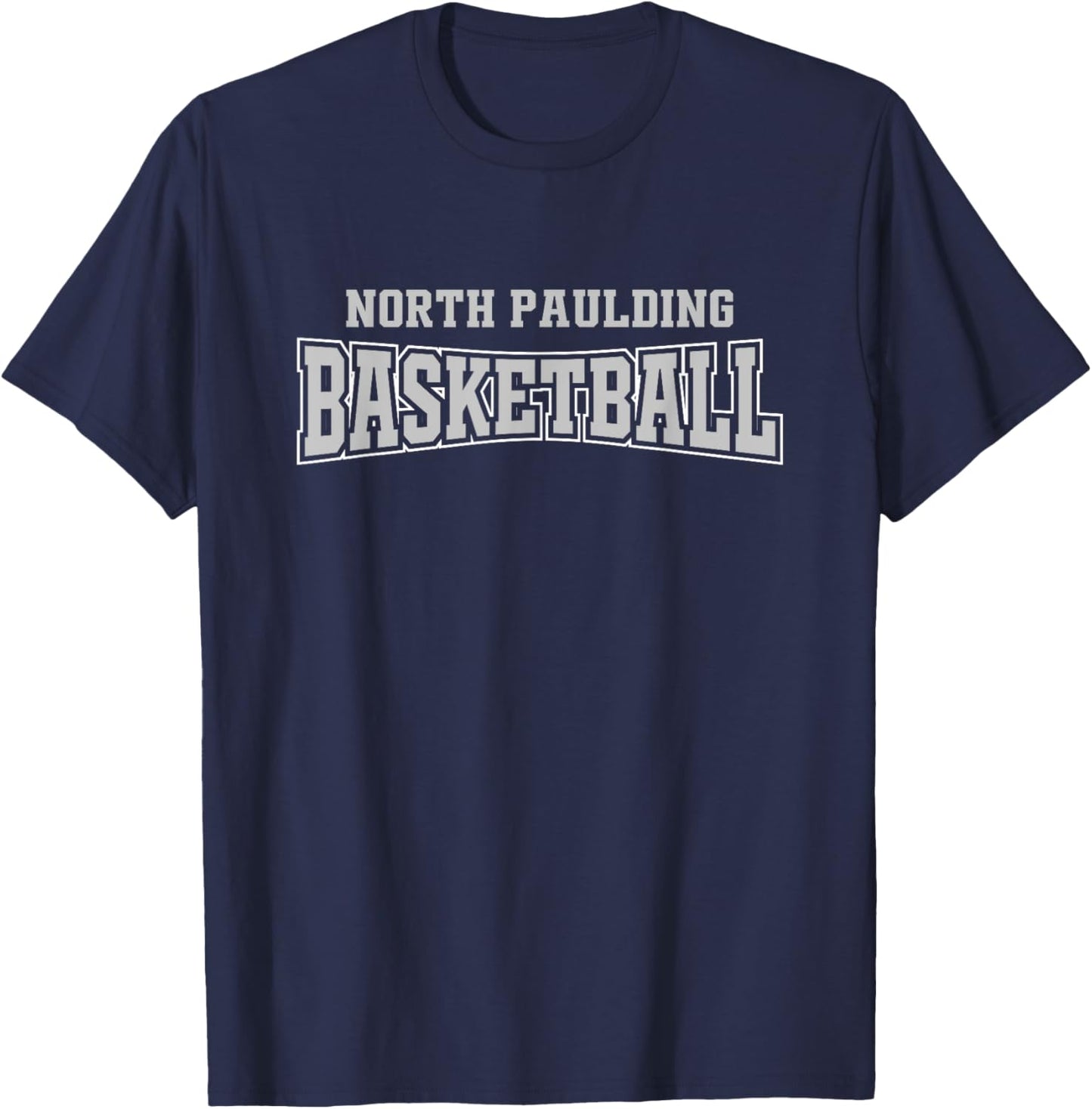 North Paulding High School Basketball Warp HS T-Shirt - T-Shirt | Navy