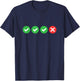 Sports Betting Parlay Funny Gambling Football Basketball T-Shirt - T-Shirt | Navy