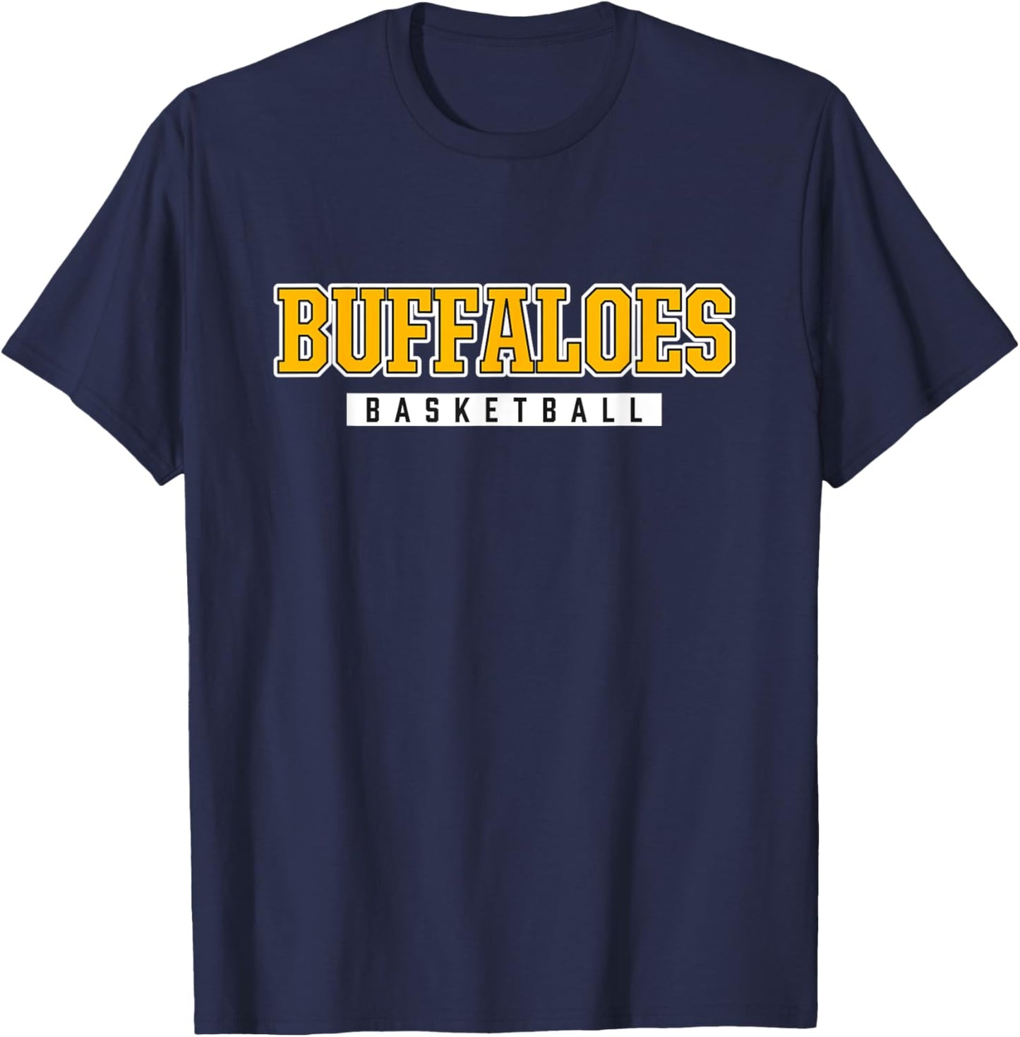 Buffaloes Basketball Caliche High School T-Shirt - T-Shirt | Navy