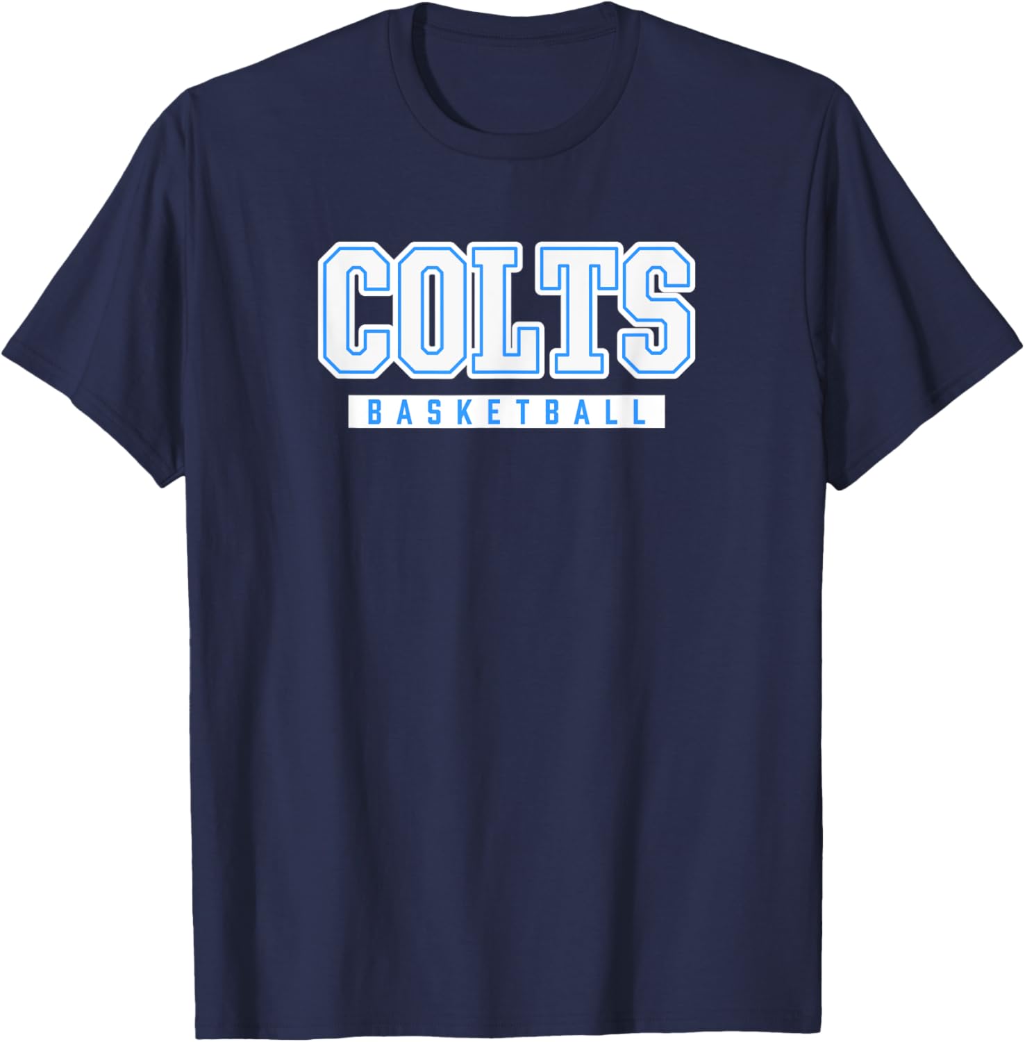 Colts Basketball Carson High School T-Shirt - T-Shirt | Navy