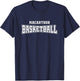 Macarthur High School Basketball Warp HS T-Shirt - T-Shirt | Navy