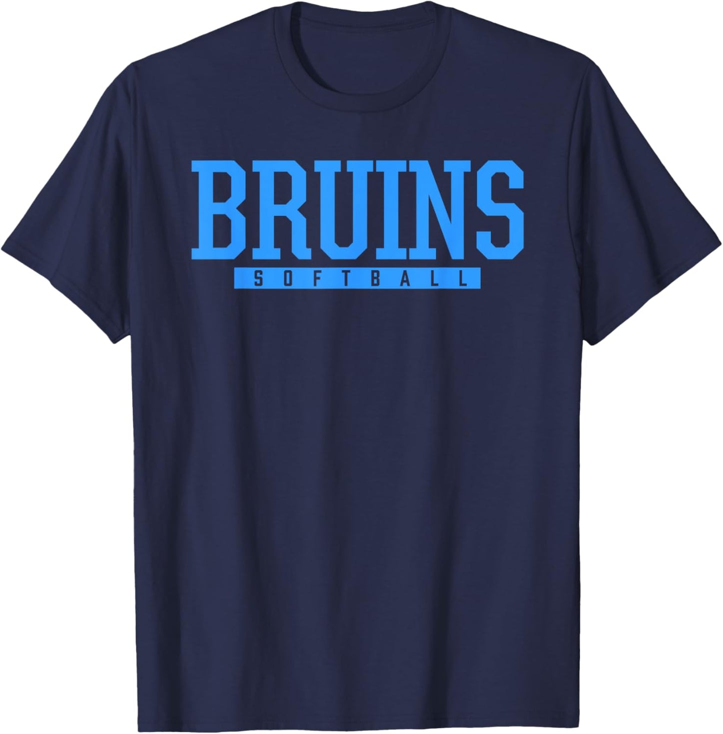 Twin Falls Bruins Softball HS T-Shirt - T-Shirt | Navy