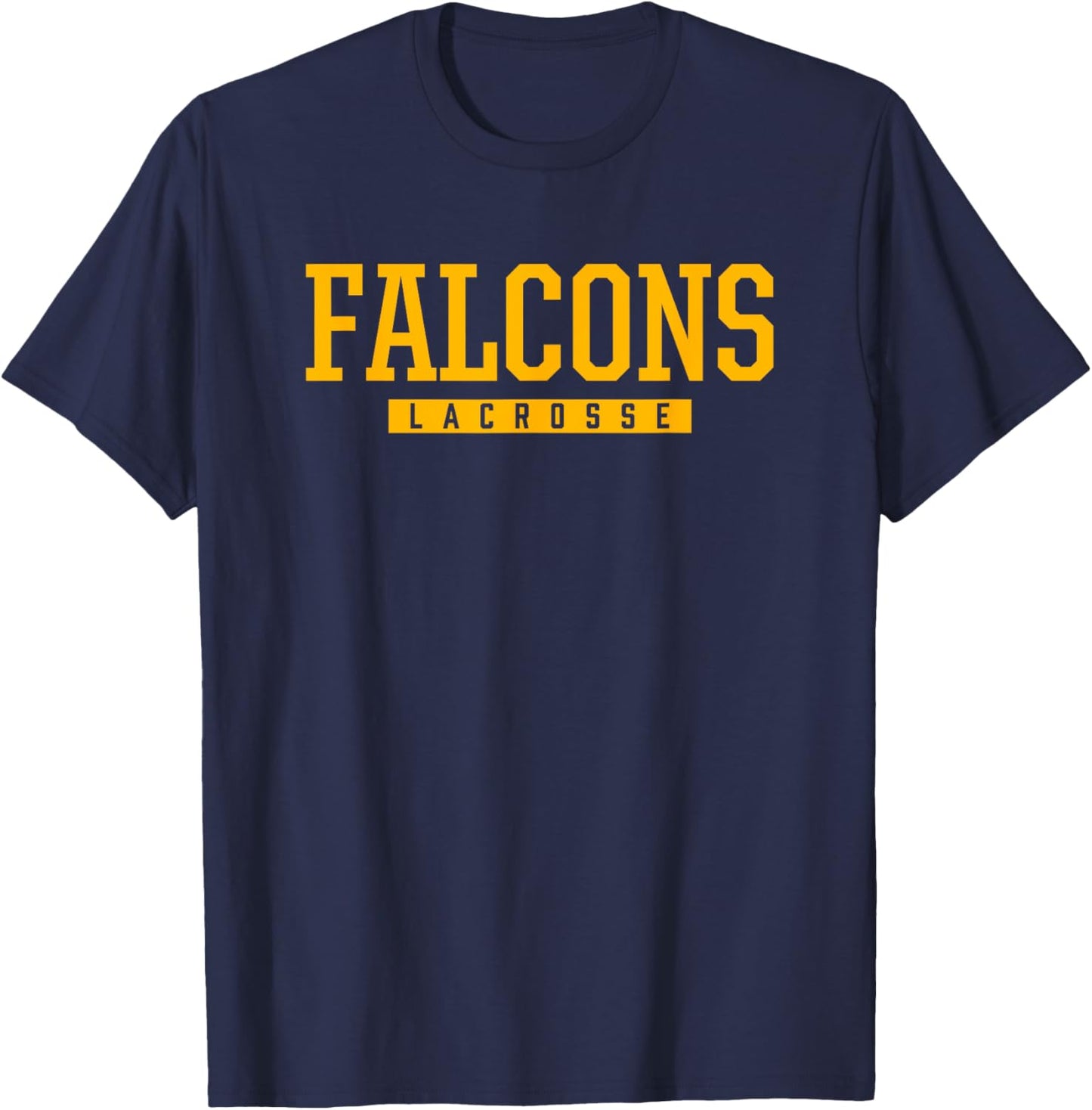 Bishop Fenwick Falcons Lacrosse HS T-Shirt - T-Shirt | Navy