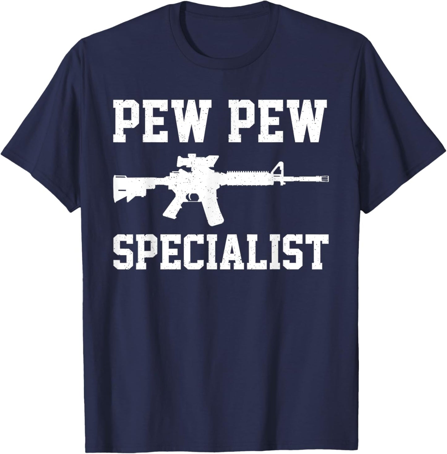 Funny Airsoft Art Women Tactical Gun Combat Airsoft T-Shirt - T-Shirt | Navy