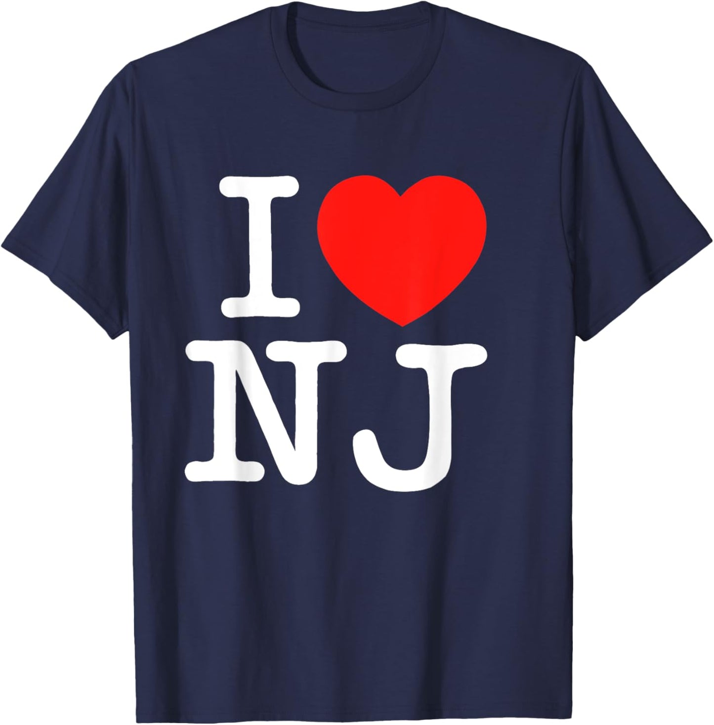 I heart NJ T-Shirt - T-Shirt | Navy