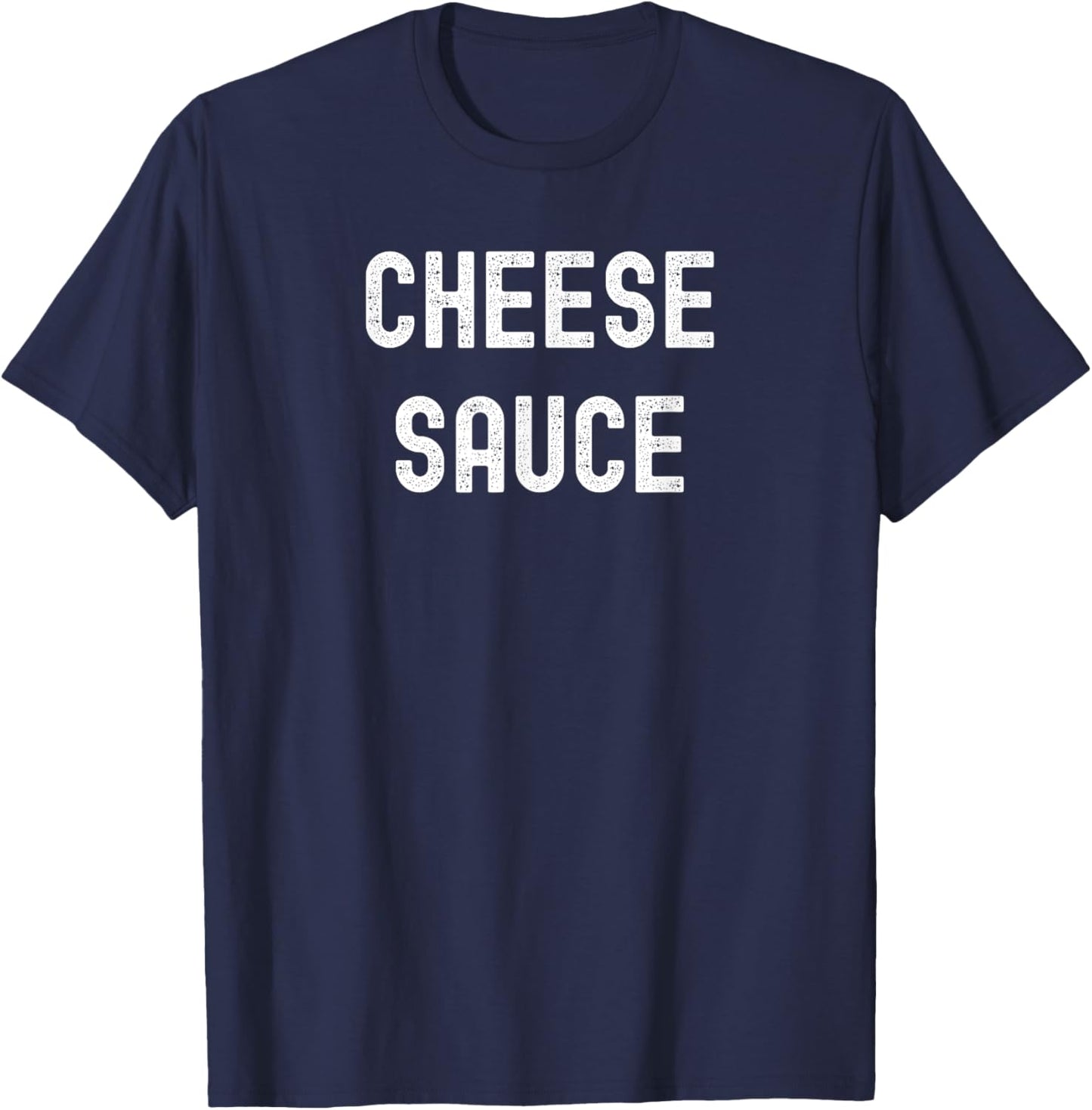 Cheese Sauce Funny Group Couples Matching Halloween T-Shirt - T-Shirt | Navy