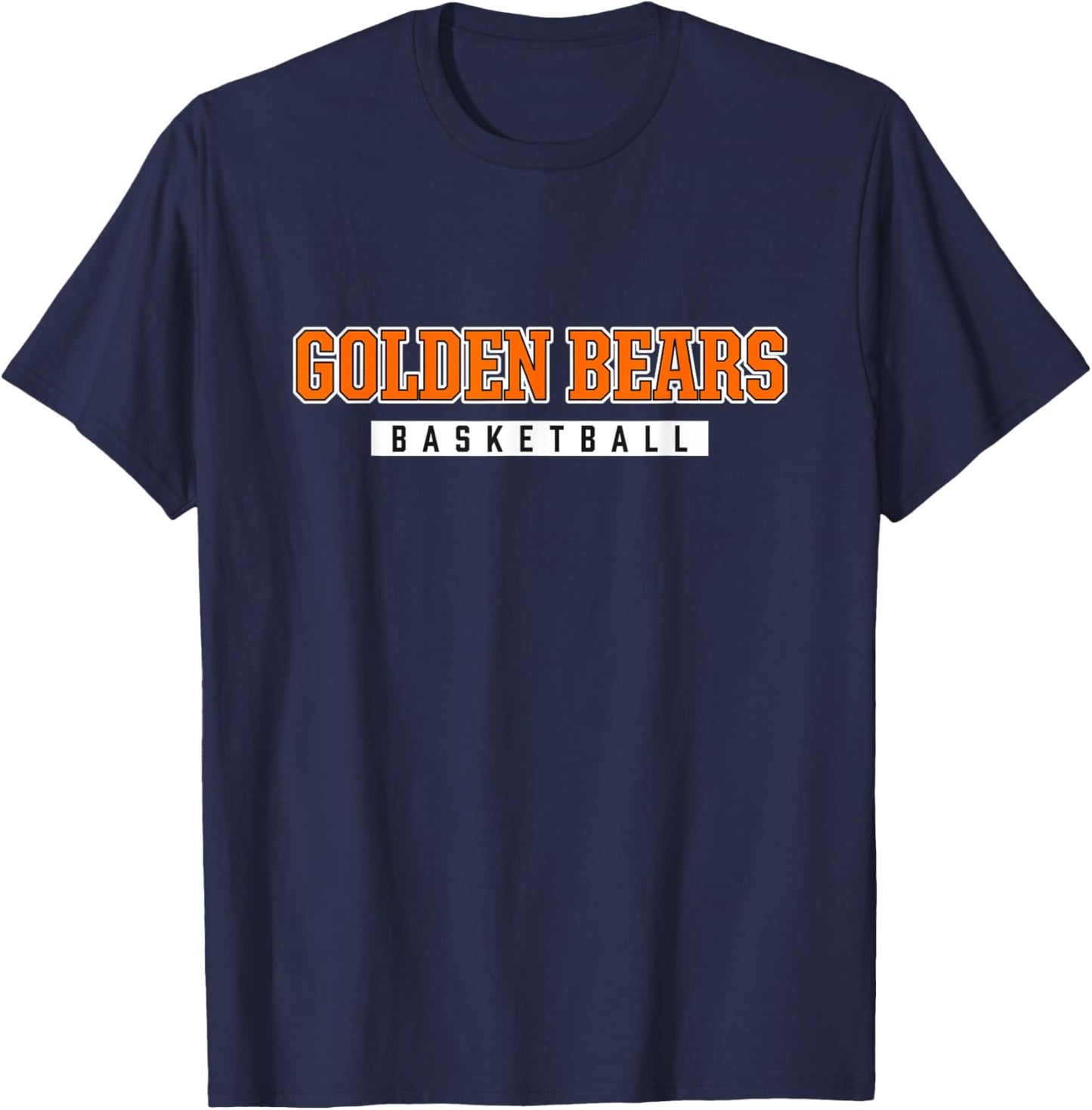 Golden Bears Basketball Gibsonburg High School T-Shirt - T-Shirt | Navy