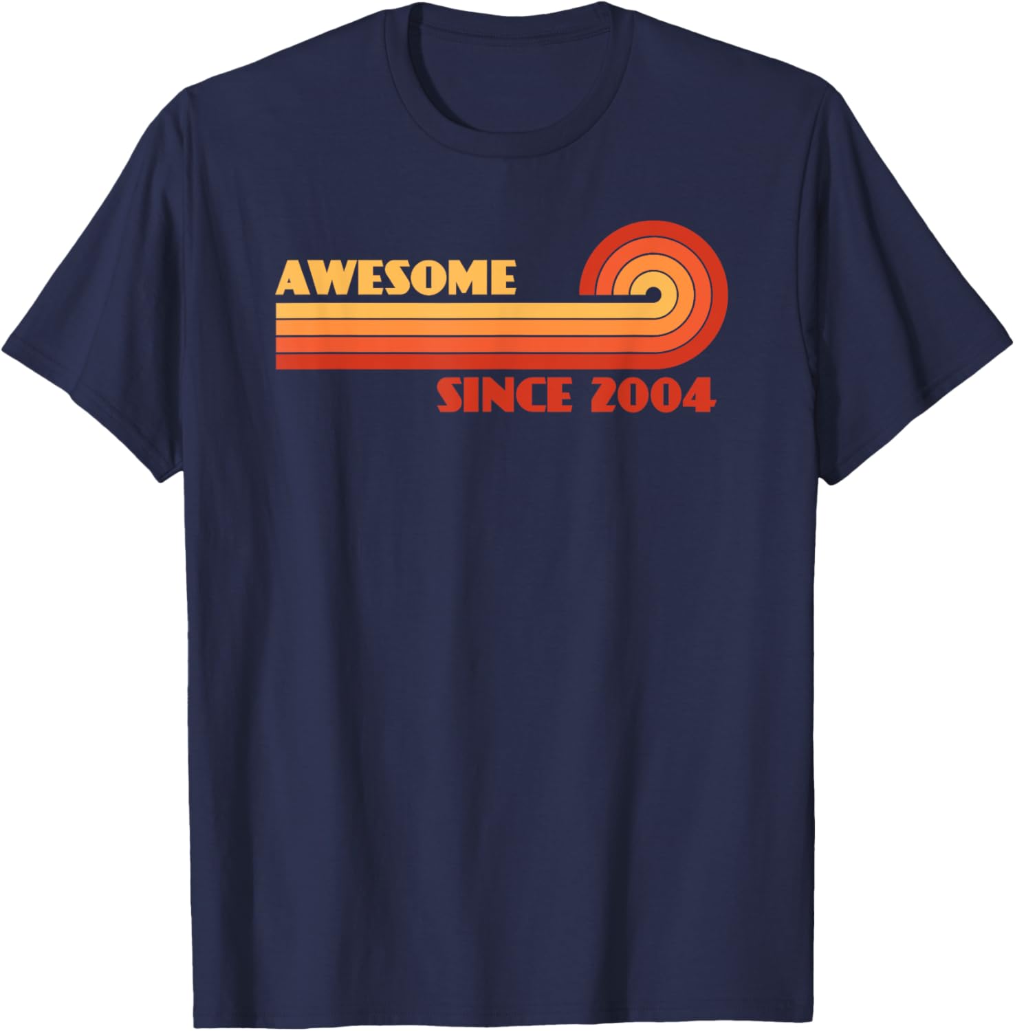 Awesome Since 2004 T-Shirt - T-Shirt | Navy