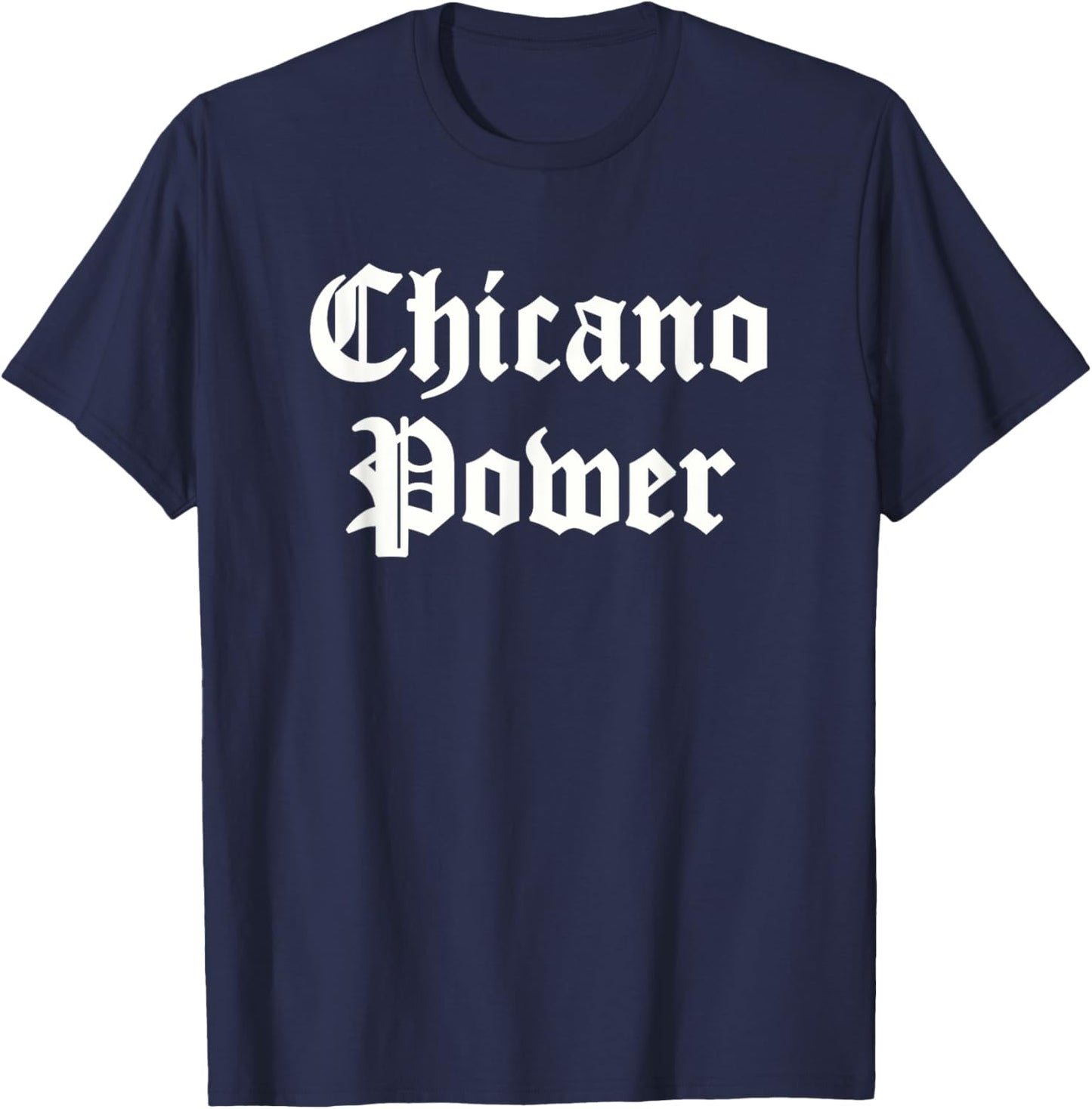 Chicano Power T-Shirt - T-Shirt | Navy