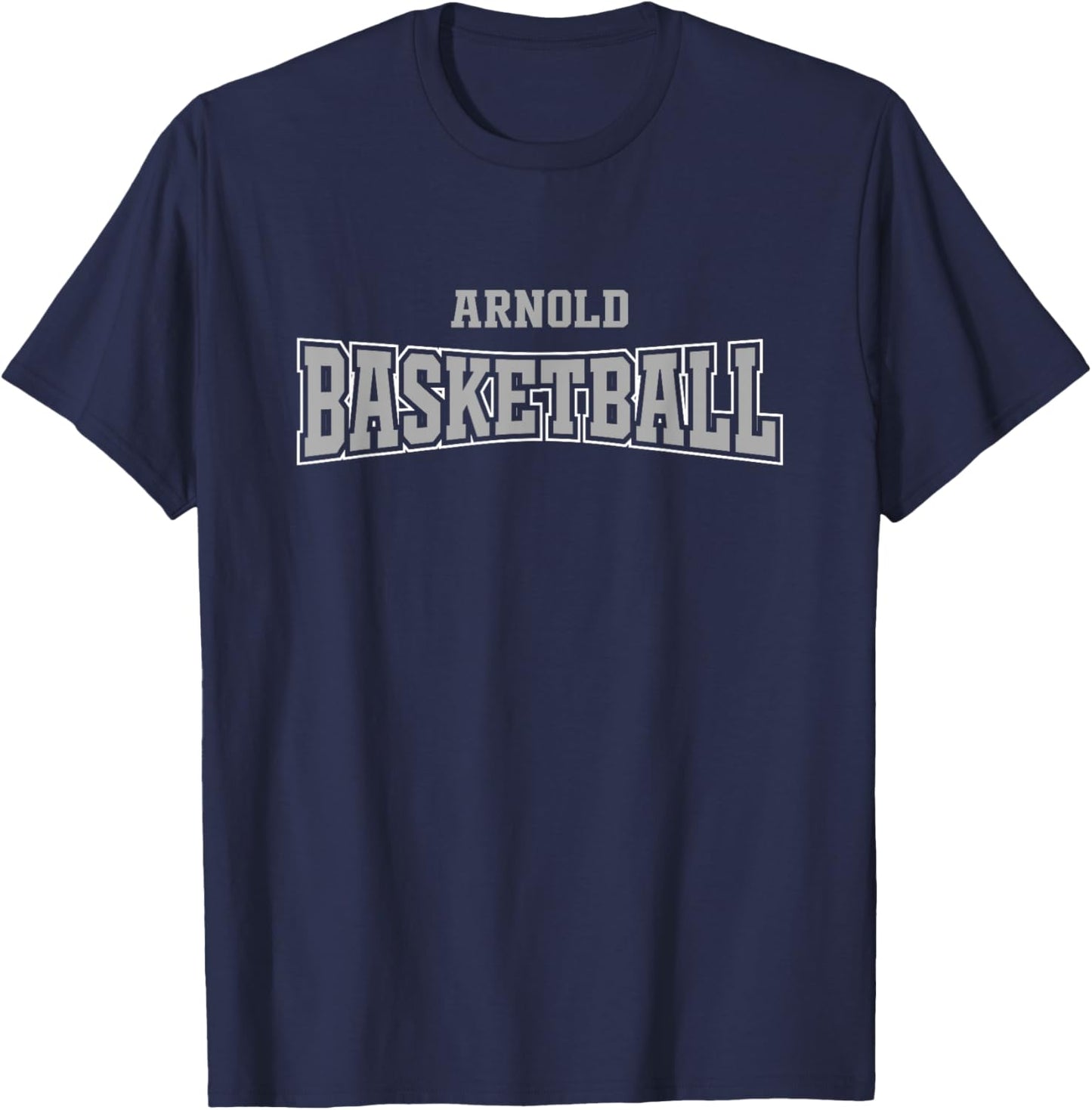Arnold High School Basketball Warp HS T-Shirt - T-Shirt | Navy