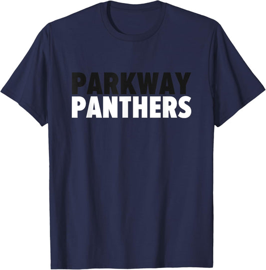 Parkway Panthers Bold T-Shirt - T-Shirt | Navy