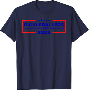 Funny Pickleball Saying Making Tennis Courts Great Again T-Shirt - T-Shirt | Navy