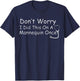 Don't Worry I Did This On A Mannequin Once stethoscope Nurse T-Shirt - T-Shirt | Navy